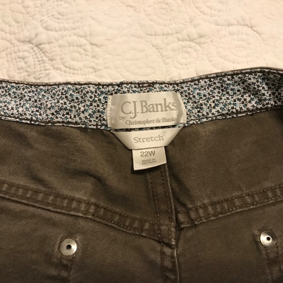 C&B brown jeans shorts (22W) - Picture 4 of 10